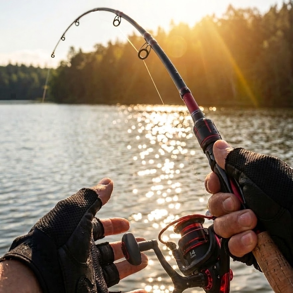 Fishing Lure Box - Ultralight Carbon Fiber Fishing Rod 1.8m