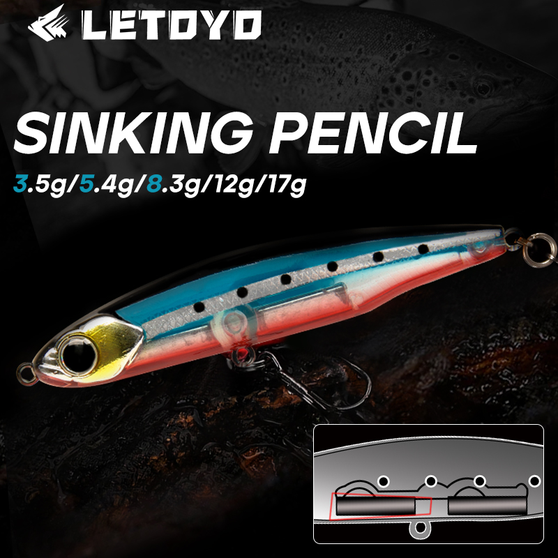 LETOYO Sinking Pencil 17g 12g- - Fishing Lure Swimbait review and price