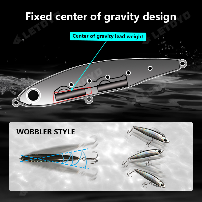 LETOYO Sinking Pencil 17g 12g- - Fishing Lure Swimbait review and price